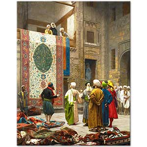 Jean Leon Gerome Halı Tüccarı