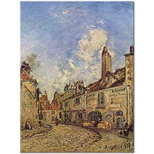 Johan Barthold Jongkind Nevers'te Sokak