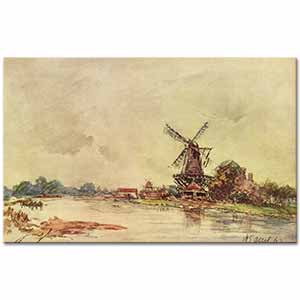 Johan Barthold Jongkind Manzara