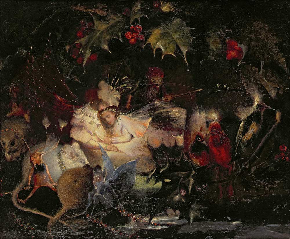 John Anster Fitzgerald Peri Yuvası