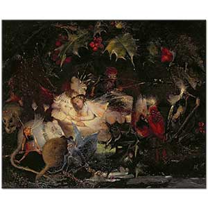 John Anster Fitzgerald Peri Yuvası