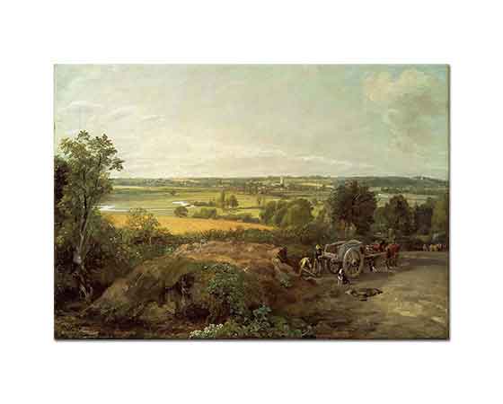 John Constable Dedham Kilisesi