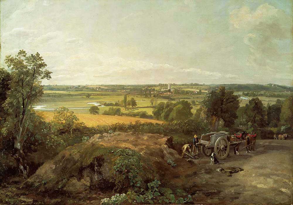 John Constable Dedham Kilisesi