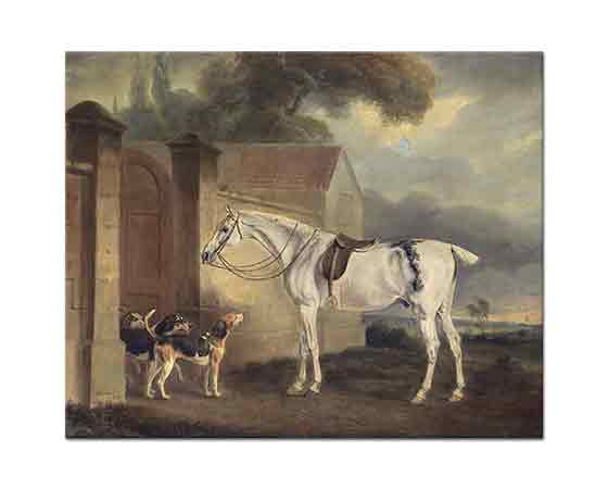 John Ferneley Cottesmore'un Atı Köpekleri ile