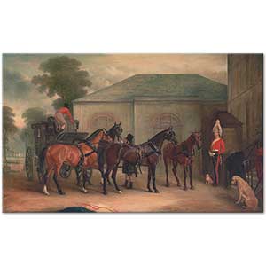 John Ferneley Sir Watkin Williams Wynn Atları ile