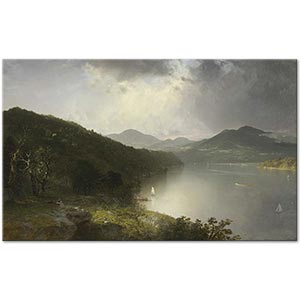 John Frederick Kensett Hudson'dan Görünüm