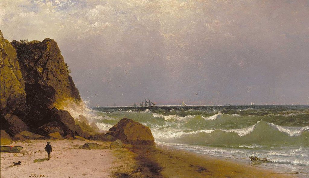 John Frederick Kensett Newport Kıyısı