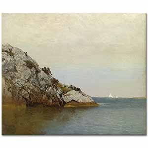 John Frederick Kensett Newport Körfezi