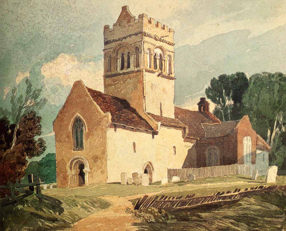 John Sell Cotman Gillingham Kilisesi