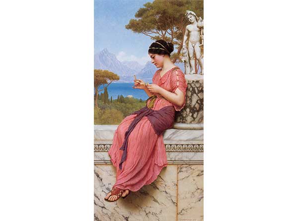 John William Godward Aşk Mektubu