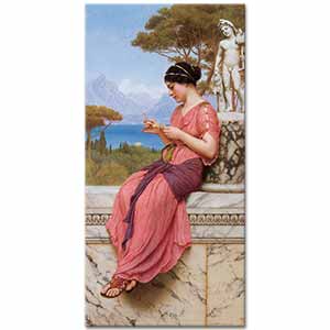 John William Godward Aşk Mektubu