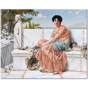 John William Godward Sappho'nun Günü