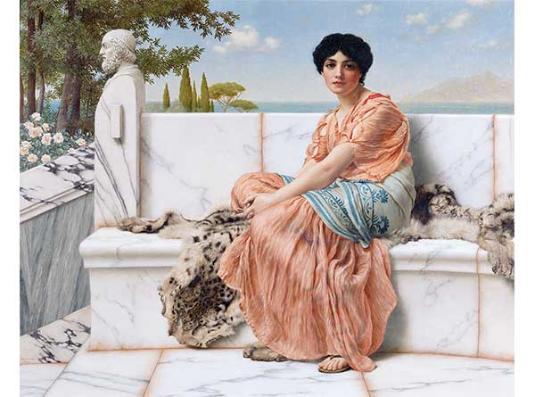 John William Godward Sappho'nun Günü