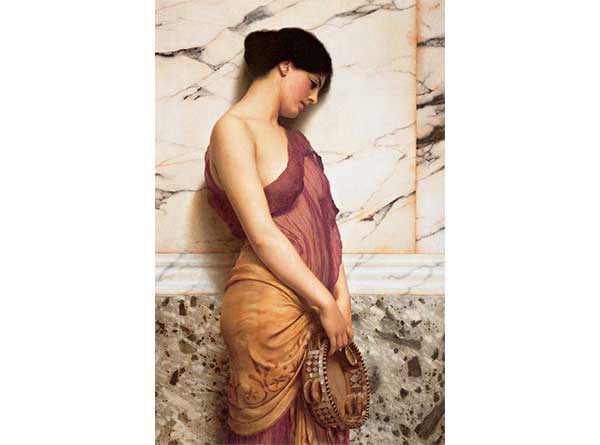 John William Godward Tefçi Kız