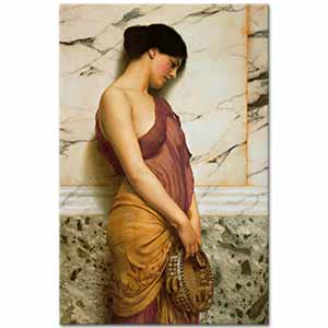 John William Godward Tefçi Kız