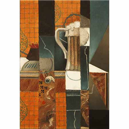 Juan Gris Bira Bardağı ve Oyun Kartları