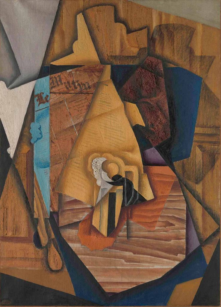 Juan Gris Cafede Bir Adam