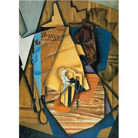 Juan Gris Cafede Bir Adam