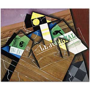 Juan Gris Pipo ve Gazete