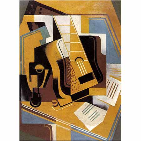 Juan Gris Gitarlı Kompozisyon