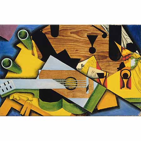 Juan Gris Gitarlı Natürmort