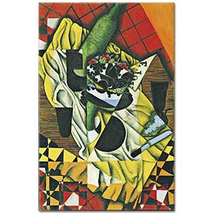 Juan Gris Üzümlü Natürmort