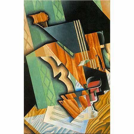 Juan Gris Keman ve Bardak