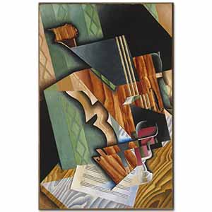 Juan Gris Keman ve Bardak