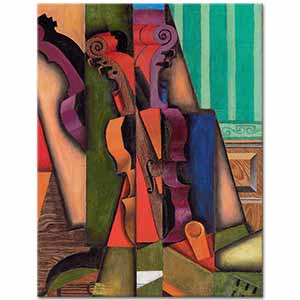 Juan Gris Keman ve Gitarlı Kompozisyon