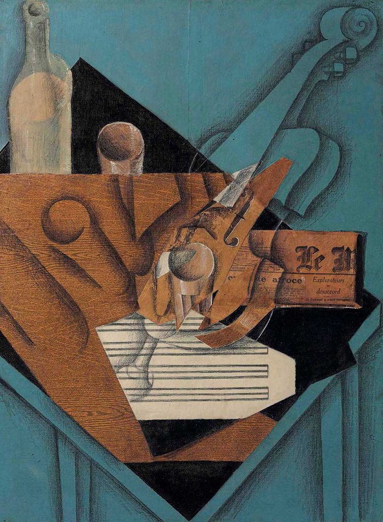 Juan Gris Müzisyenin Masası