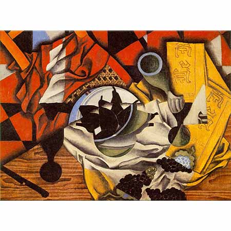 Juan Gris Masada Armut ve Üzümler