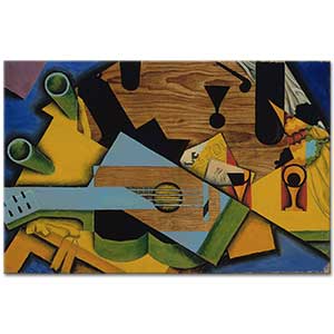 Juan Gris Gitarlı Natürmort