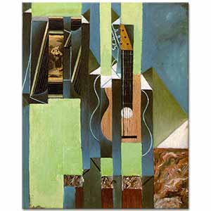 Juan Gris Tablo ve Gitar