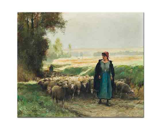Julien Dupre, Çoban Kız Sürüsüyle