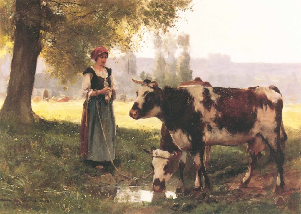 Julien Dupre, Çoban Kız