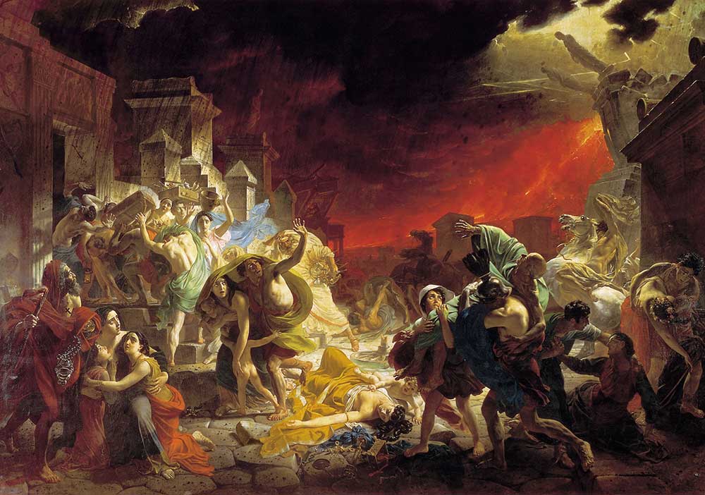 Karl Briullov Pompei'nin Son Günü