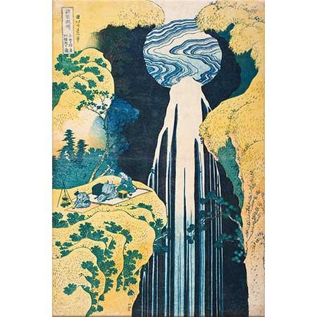 Katsushika Hokusai Amida Şelalesi