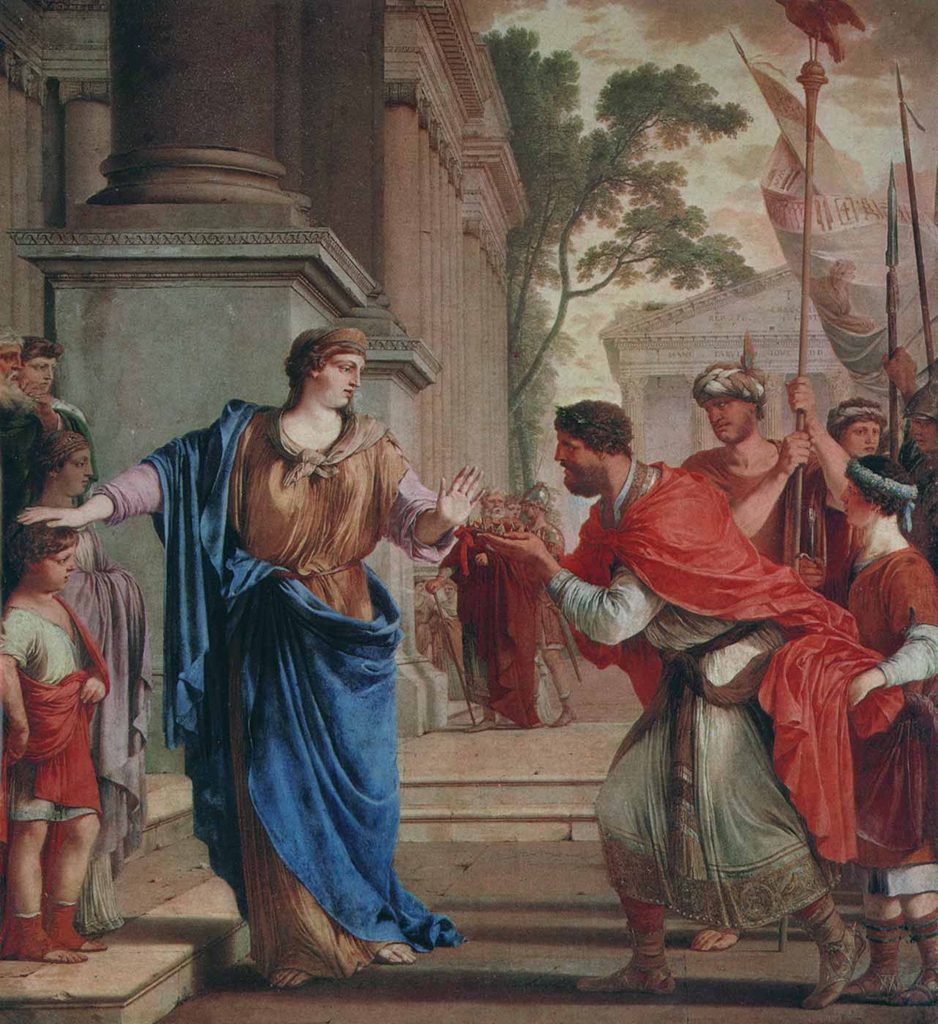 Laurent de La Hyre Cornelia Tacı İade Ederken