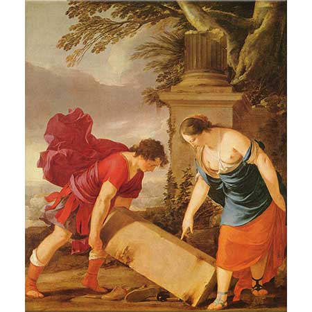 Laurent de La Hyre Theseus ve Athra