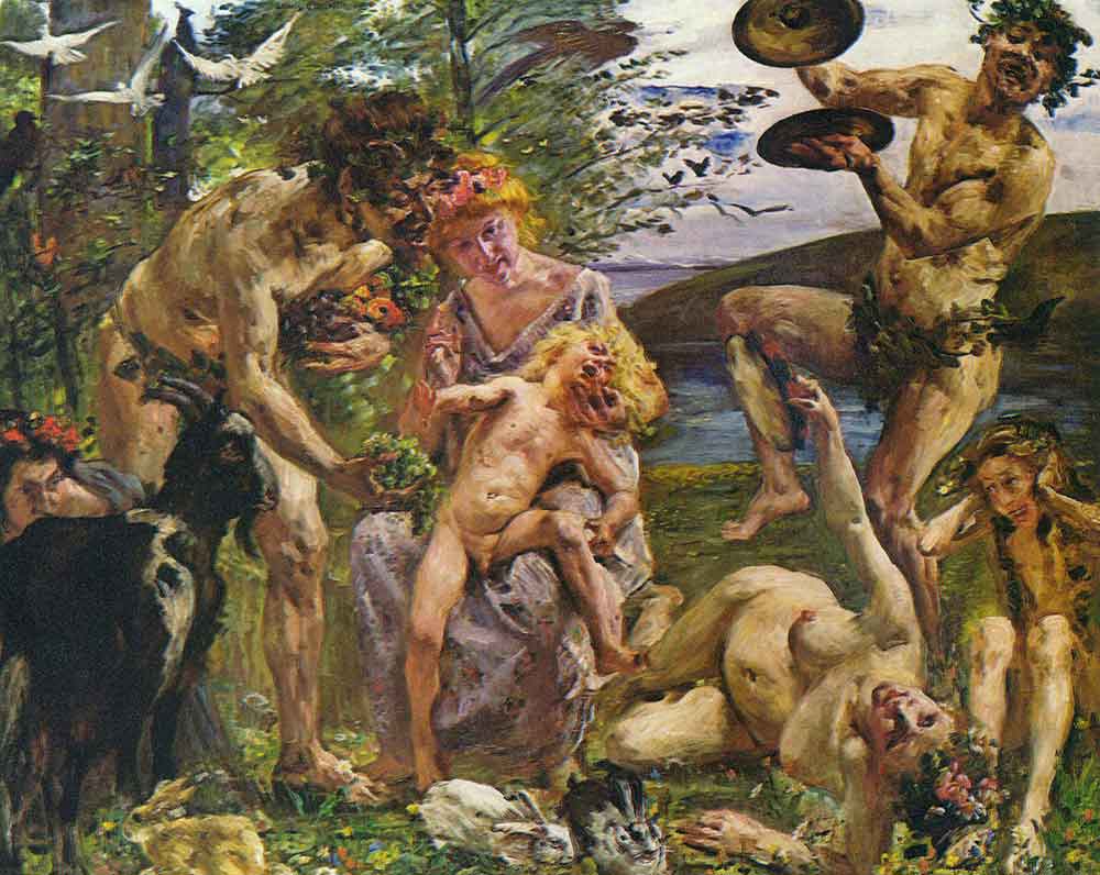 Lovis Corinth Zeus'un Çocukluğu