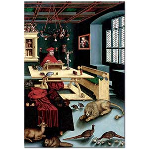 Lucas Cranach Kardinal Albrecht von Brandenburg