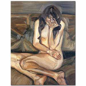 Lucien Freud Düşünceli Nü