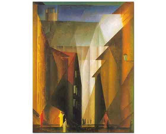 Lyonel Feininger Barfüsser Kilisesi I