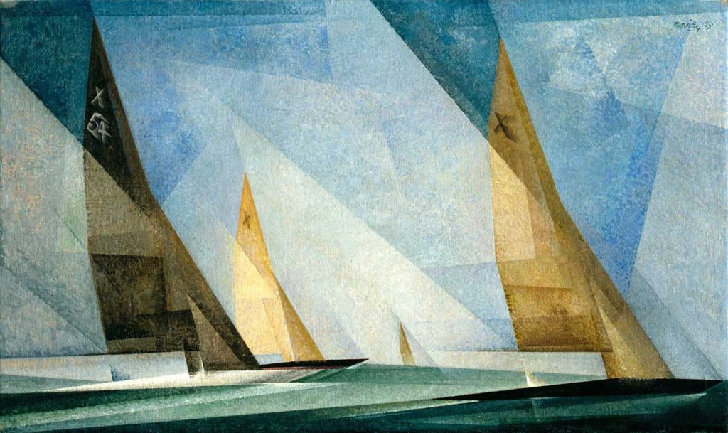 Lyonel Feininger Yelkenliler