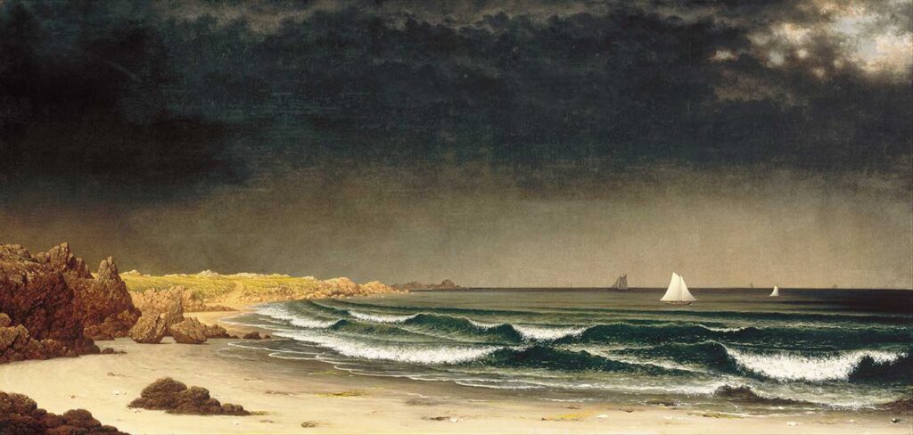Martin Johnson Heade Yaklaşan Fırtına Newport
