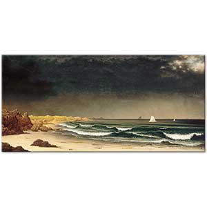Martin Johnson Heade Yaklaşan Fırtına Newport