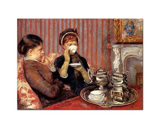 Mary Cassatt Çay Saati