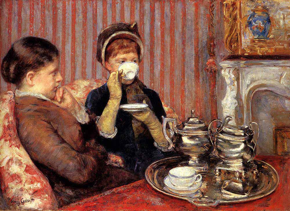 Mary Cassatt Çay Saati