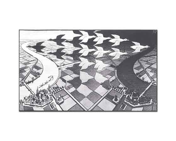 Maurits Cornelis Escher Gündüz ve Gece