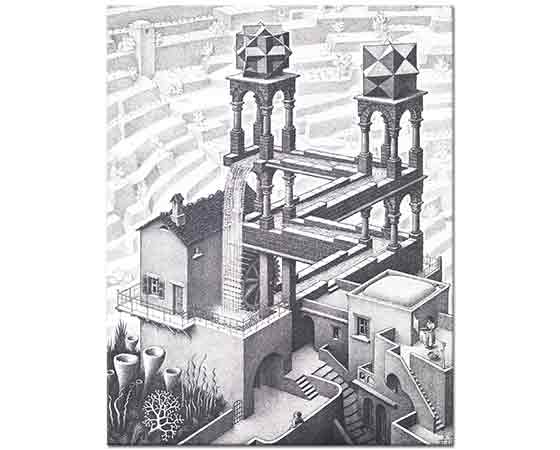 Maurits Cornelis Escher Şelale